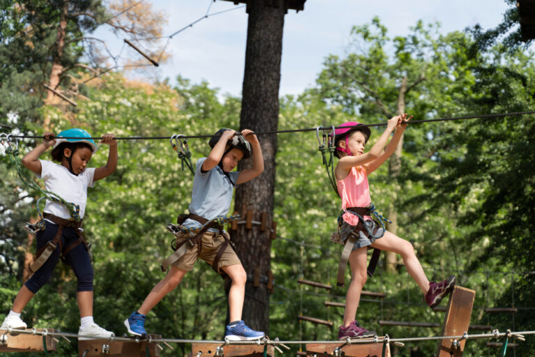 Ziplining in Cancun
