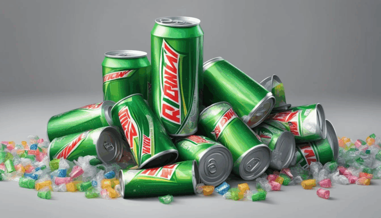 diet mountain dew nutrition information